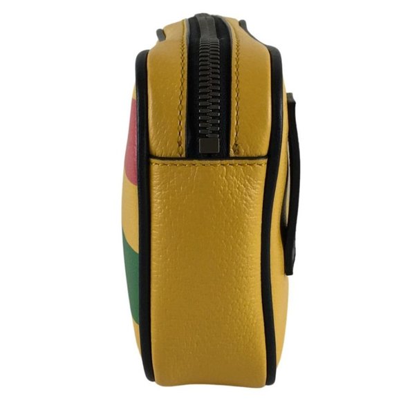 Gucci Men's Waist Bag Belt 100 Centennial Music is Mine Yellow Color Sz M - Picture 4 of 10